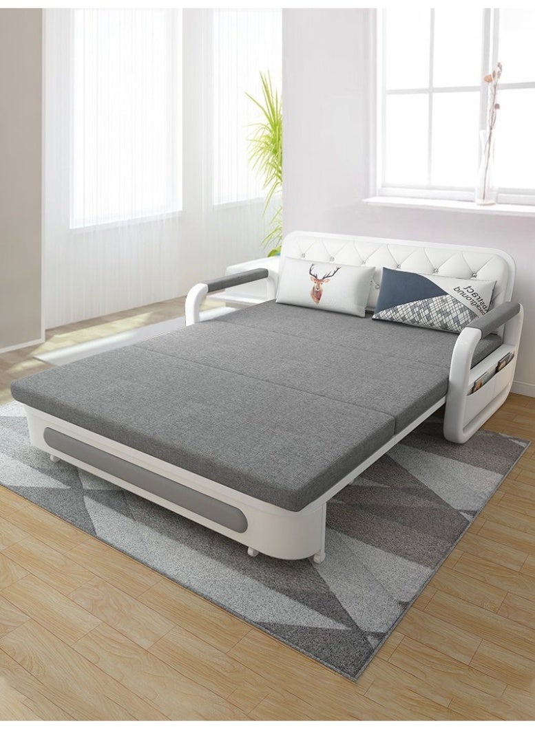 C&C Home Modern Convertible Sofa Bed with Storage – Space-Saving Sleeper Sofa Futon Couch for Living Room, Bedroom, Apartment, or Guest Room – Comfortable Upholstered Sofa with Adjustable Backrest - Image 4